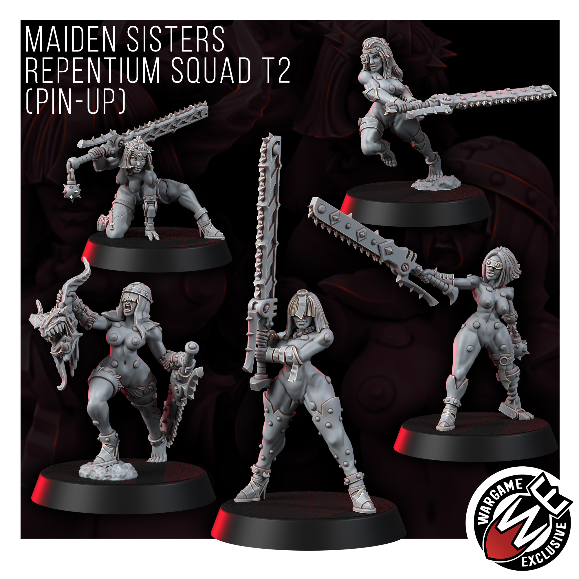 MAIDEN SISTERS REPENTIUM SQUAD T2 (PIN-UP)